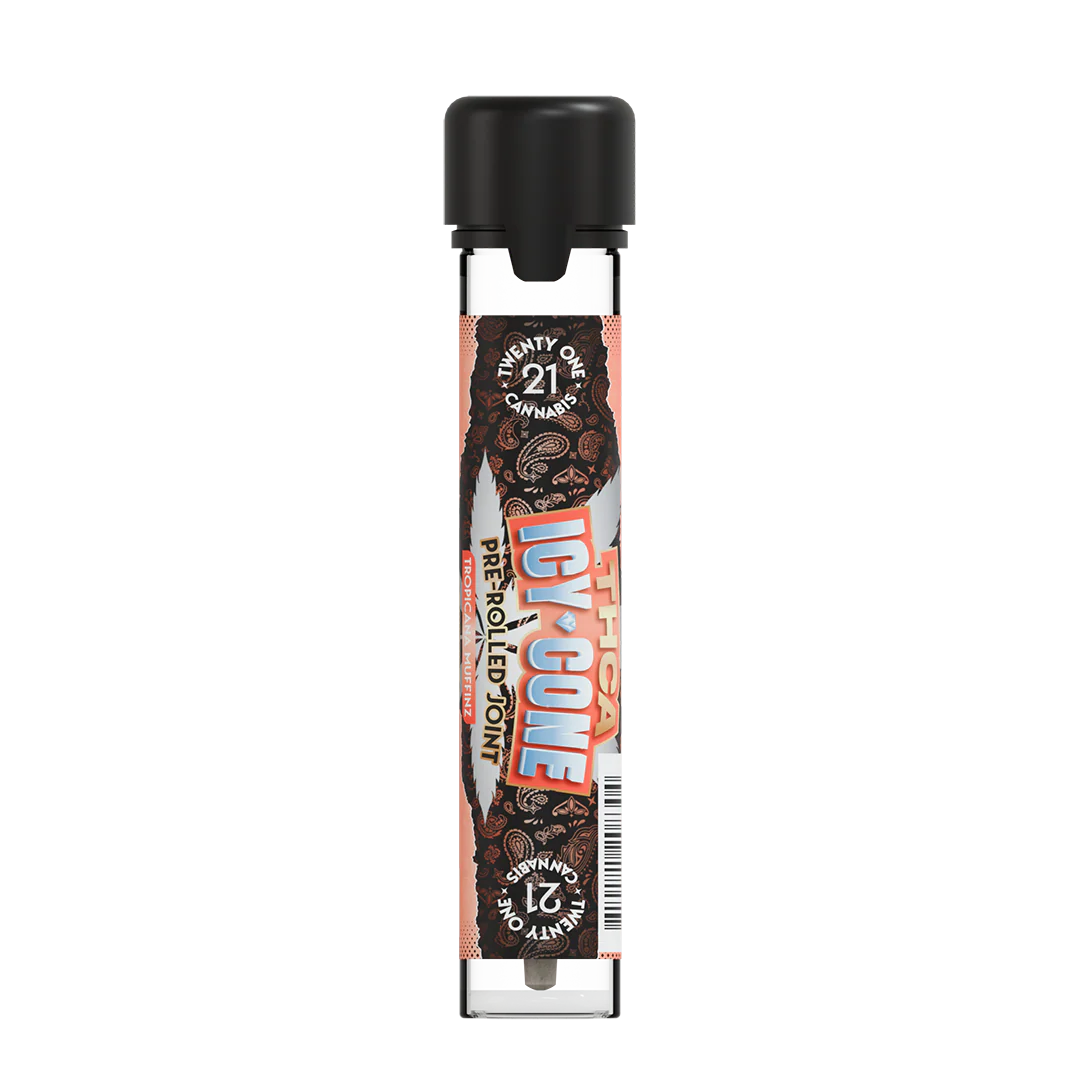 TWENTY ONE CANNABIS: THCA ICY CONE PRE-ROLLED JOINT - 2G - Image 5