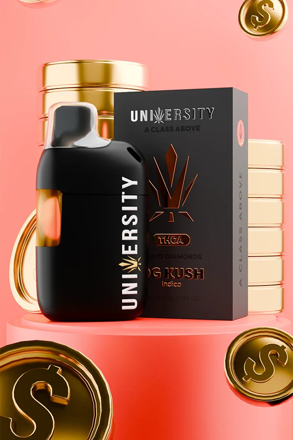 UNIVERSITY - THCA LIQUID DIAMOND DISPOSABLE - 2.5 - Image 6