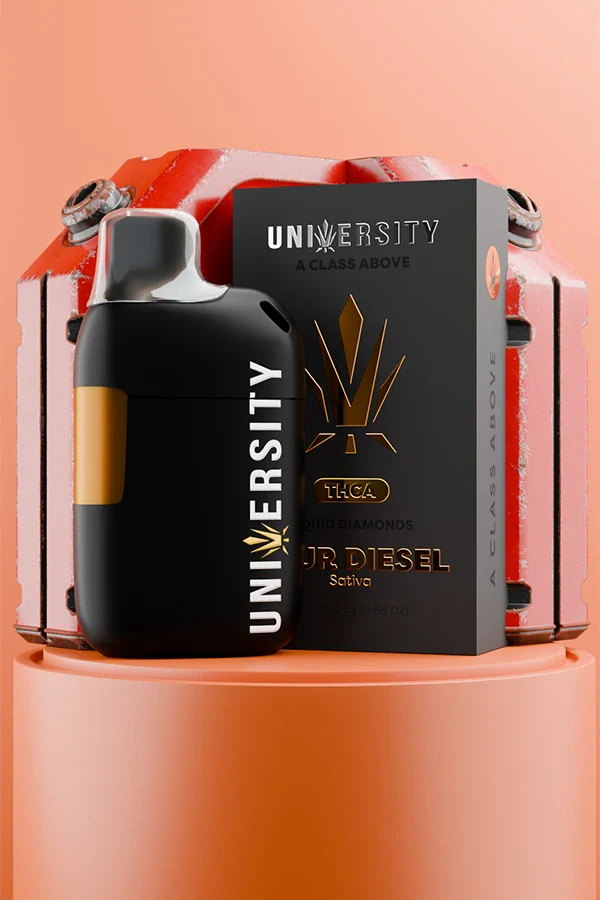 UNIVERSITY - THCA LIQUID DIAMOND DISPOSABLE - 2.5 - Image 8