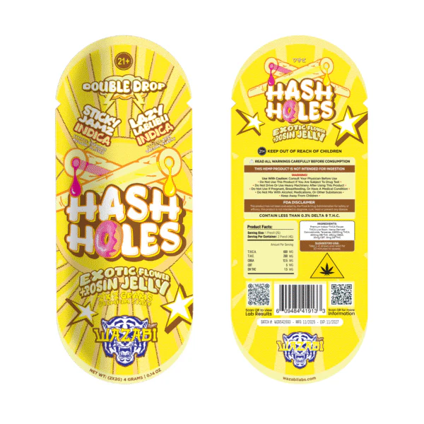 WAZABI: DOUBLE DROP HASH HOLES - 4G - Image 8